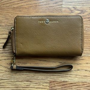 Tory Burch Leather Wallet Wristlet NWOT